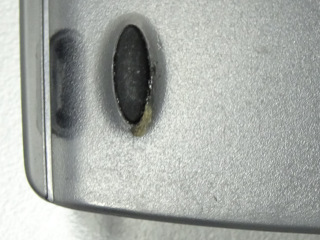 HP 39gs 保護カバーの汚れ